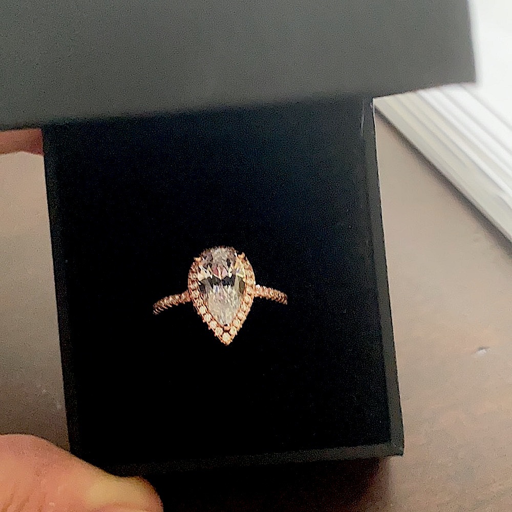 ✨Rose gold ring